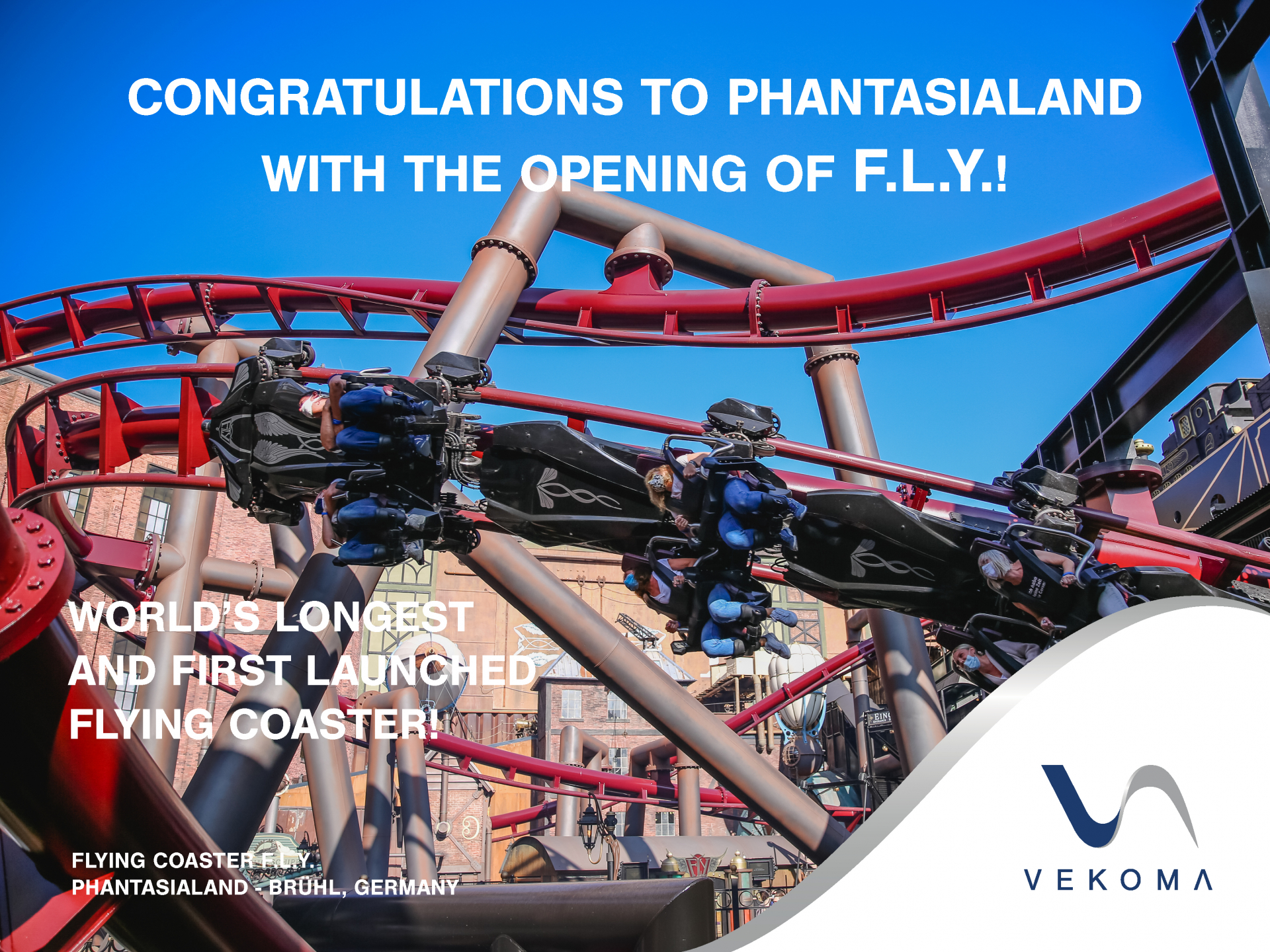 CONGRATULATIONS TO PHANTASIALAND WITH THE OPENING OF F.L.Y